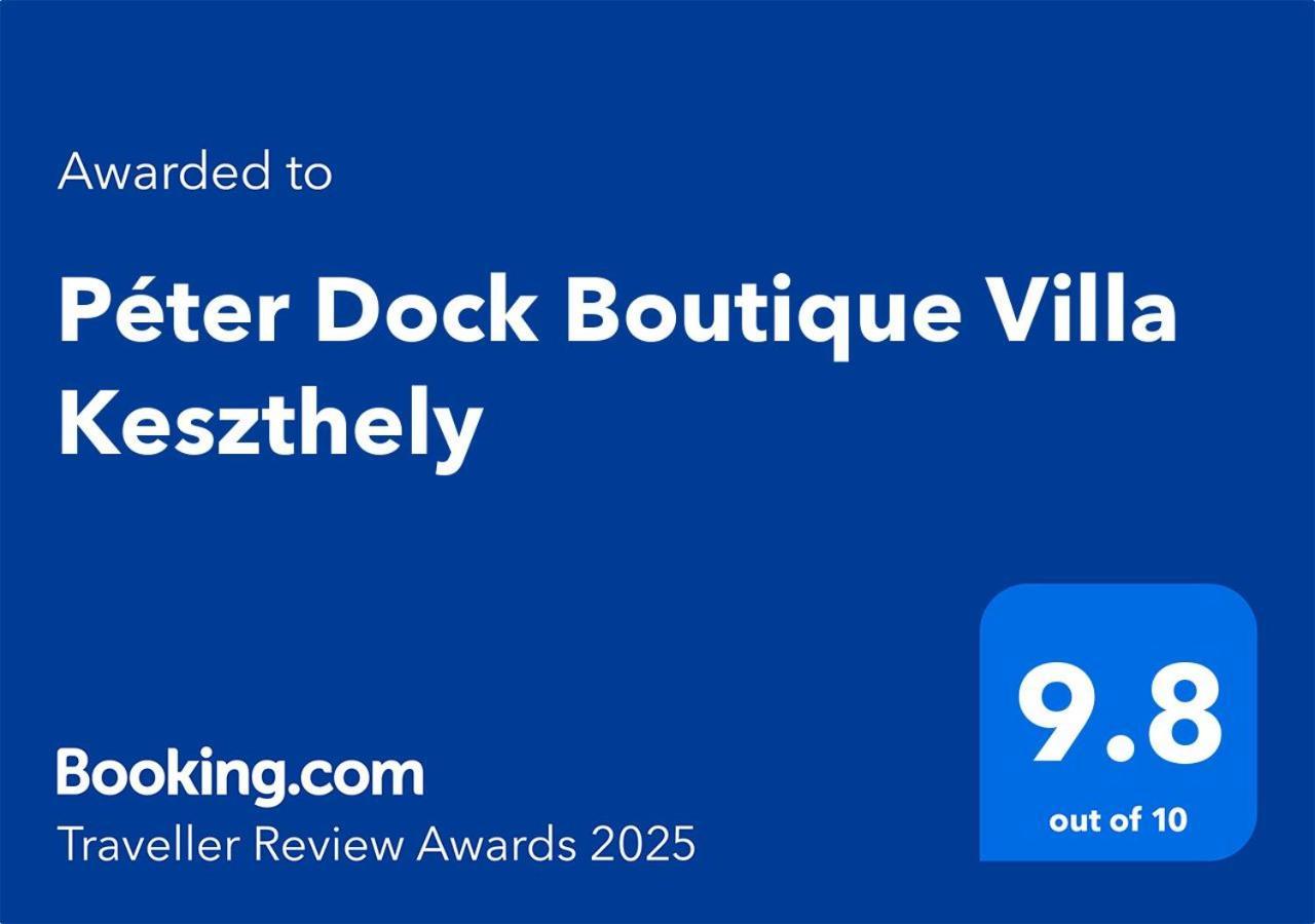 Peter Dock Boutique Villa Keszthely Exteriör bild